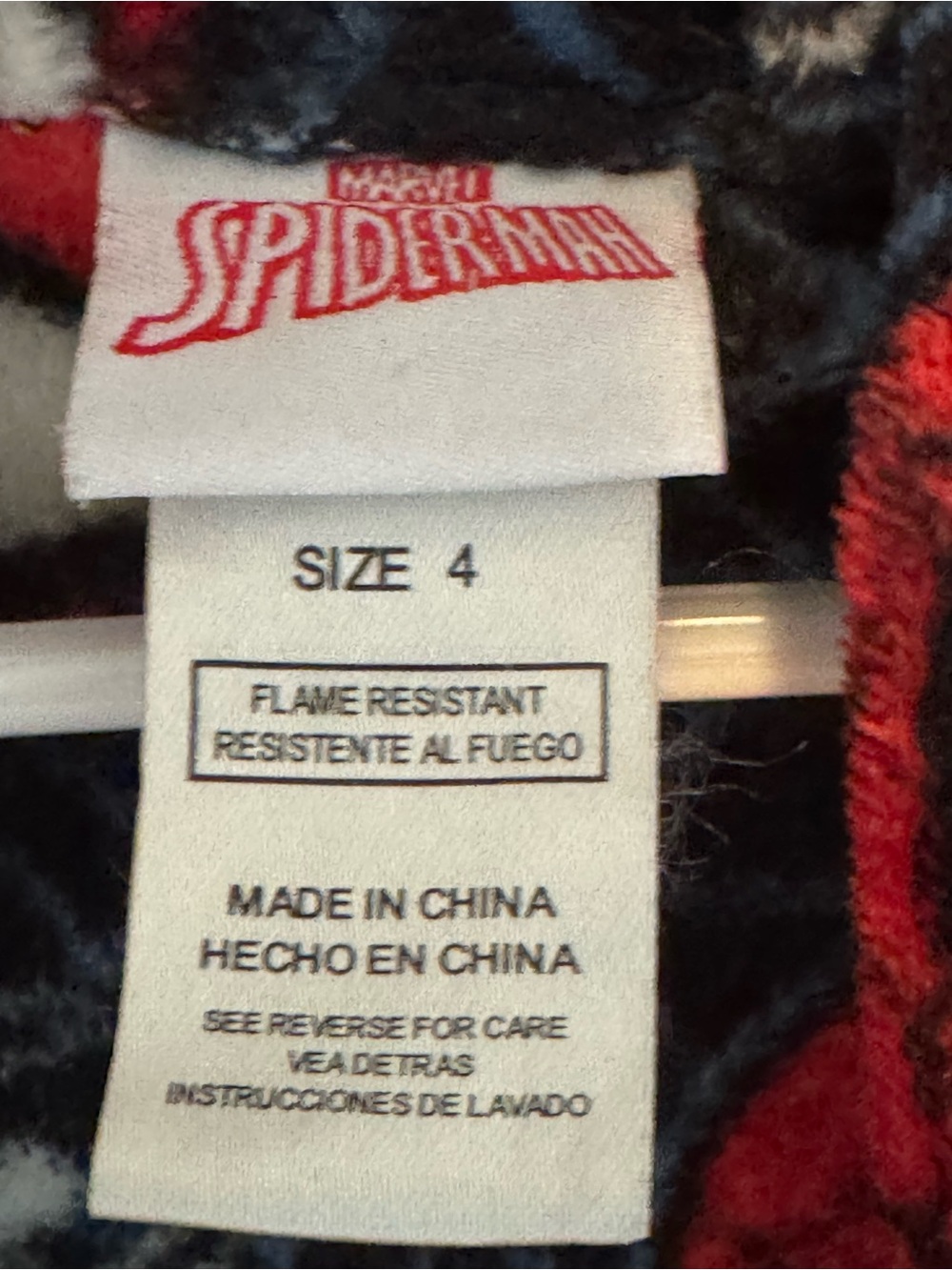 Marvel Spider-Man Plush Robe - Picture 2 of 5